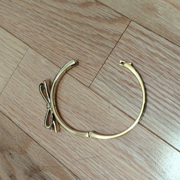 Kate Spade pave bow hinge bangle - Picture 4 of 4